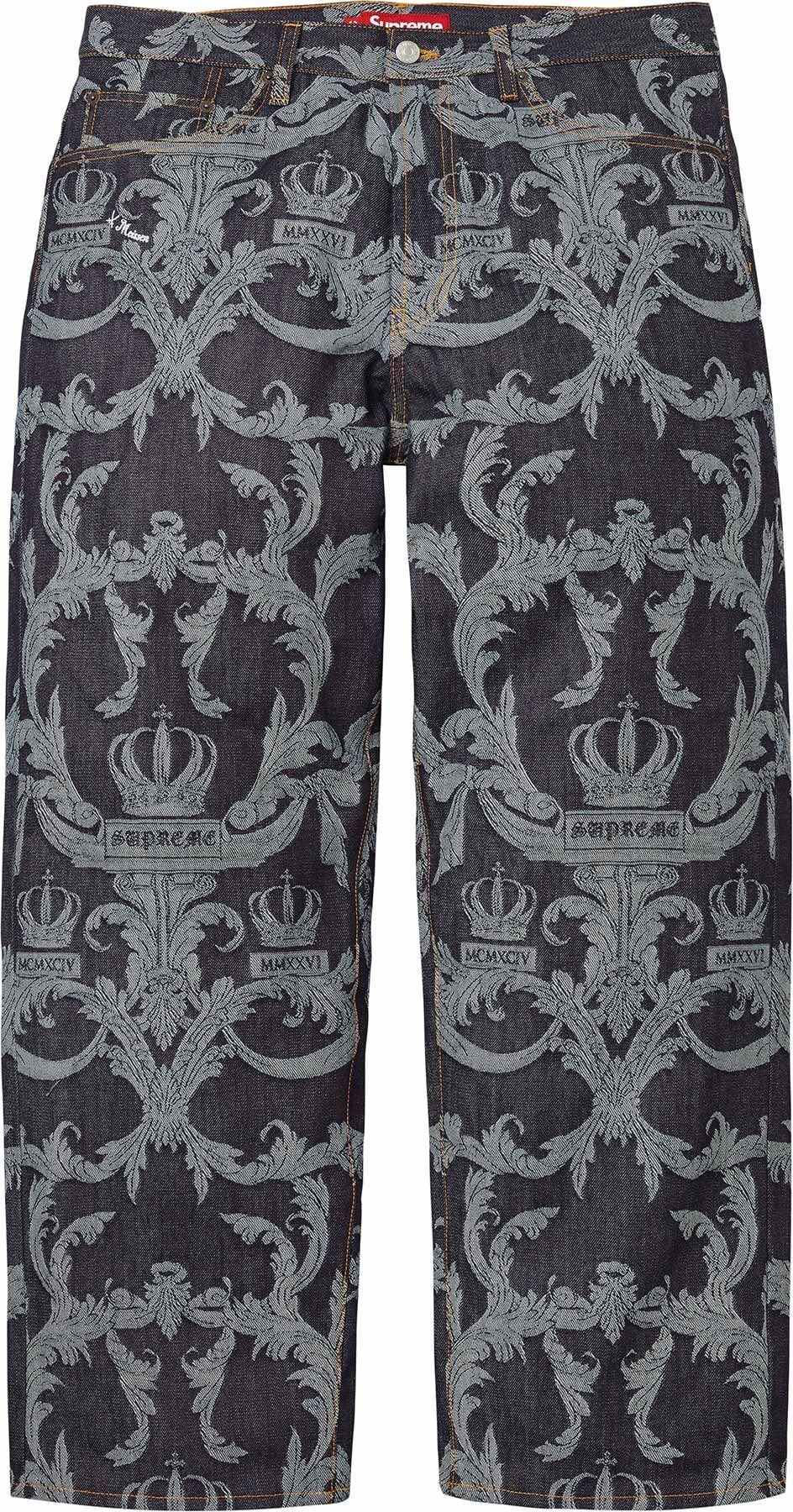 Supreme®/Meissen® Jacquard Baggy Jean view 2